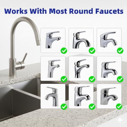 2 Pack Sink Water Filter Faucet