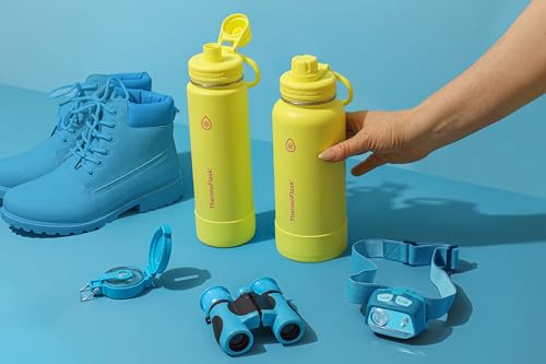 Insulated Water Bottle with Spout Lid