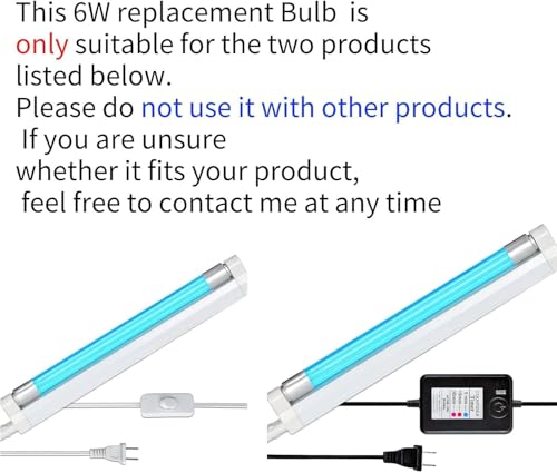 Ozone Free 6W UV Bulb (2 Count)