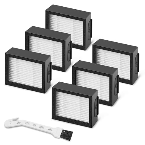 Filter Replacement for Roomba E I & J Series Vacuum Cleaners (6 Count)