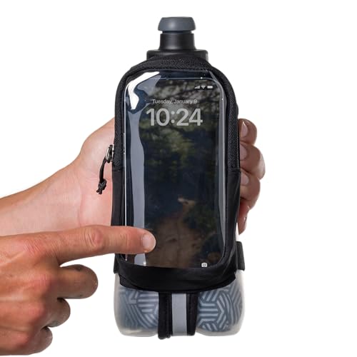 SpeedDraw 2 Insulated Handheld Running Water Bottle Flask 18oz