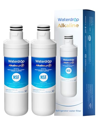 Alkaline LT1000PC ADQ747935 Refrigerator Water Filter (2 Count)