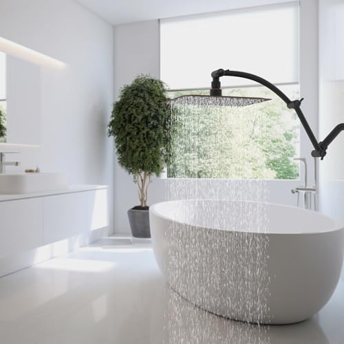 10'' Rain Shower Head with 16'' Extension Arm