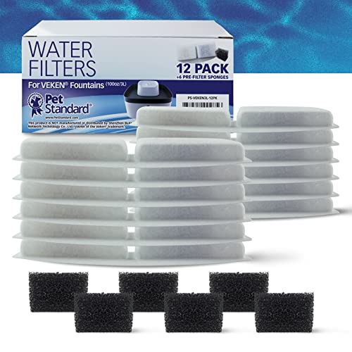 Filters for VEKEN 3L Fountain (12 Count)
