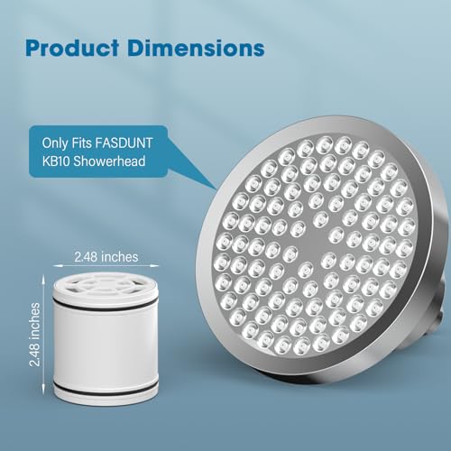 20 Stage Shower Filter Replacement Cartridge for KB10 Showerhead