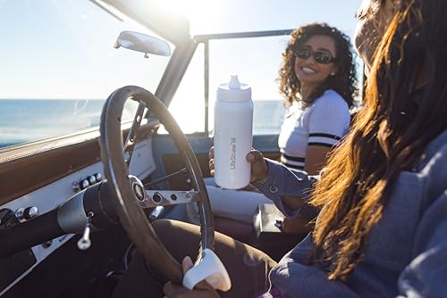 Go Series Insulated Stainless Steel Water Filter Bottle for Travel and Everyday Use Removes Bacteria