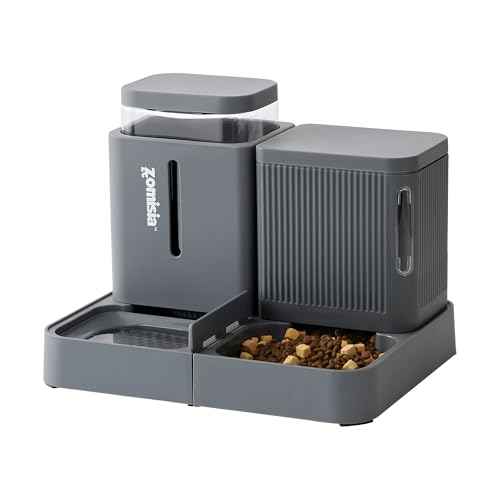 Gravity Cat Feeder and Water Dispenser