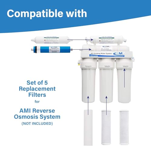 AMI 50 GPD Reverse Osmosis Membrane & Filter Replacement