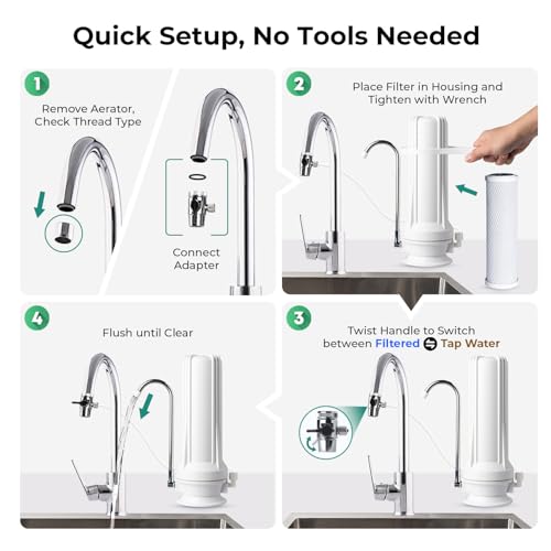 CKC1 PB Lead Removal Countertop Drinking Water Filteration System