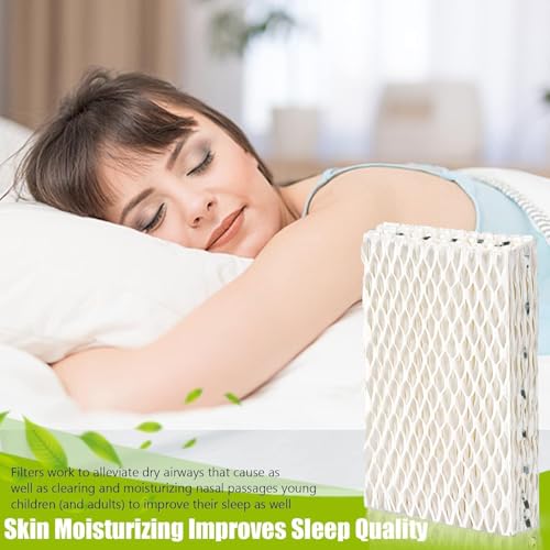 8 Pack WF813 Humidifier Filters Wick Replacement Compatible with ReliOn RCM (8 Count)