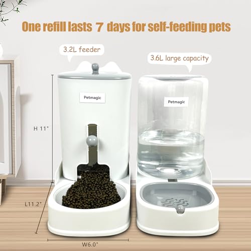 Gravity cat Feeder by Petmagic is a 3.6L Large