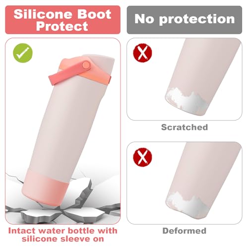 2PCS Silicone Boot for Owala FreeSip Sway 30oz 40oz Bottle