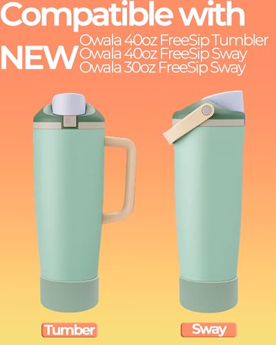 Silicone Boot for Owala 30oz & 40oz FreeSip Sway Bottles & Tumblers