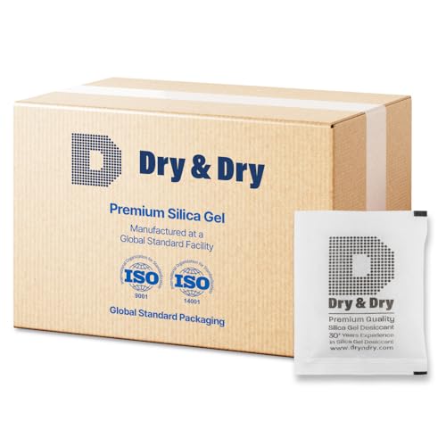 20 Gram [500 Packets] Silica Gel Packets Desiccants