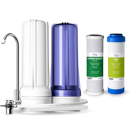 CKC2 2 Stage Countertop Drinking Water Filter System