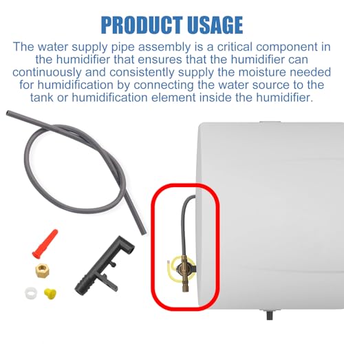 4079 Feed Tube Assembly for Humidifier 550 550A Compression Sleeve and Nut