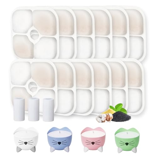 Cat Water Fountain Filter Replacement for PIXI Pet Water Fountain