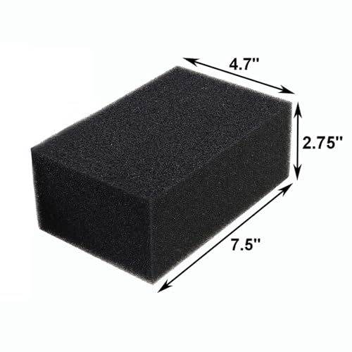 2 Pack Aquarium Bio Sponge Filter Media Pad Cut