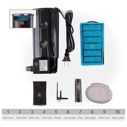 Aquarium Internal Filter 3 to 20 Gallons