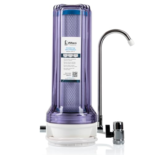 CNTP 1C Countertop Water Filter with 0.5 Micron Carbon Block