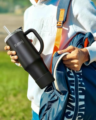 Insulated Mug 100% Leak Proof Insulated Water Bottle for Iced Coffee & Hot Drinks
