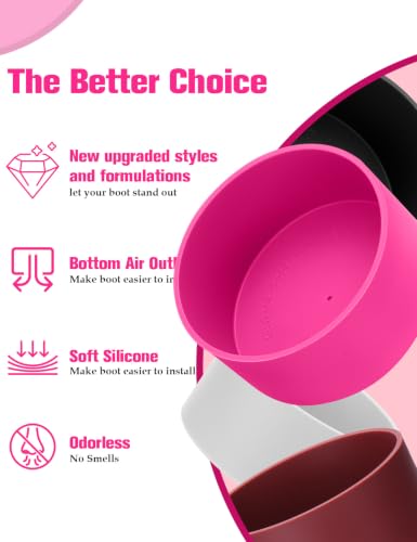 2PCS Silicone Boot for Owala FreeSip Water Bottle 40 oz (2 Count)