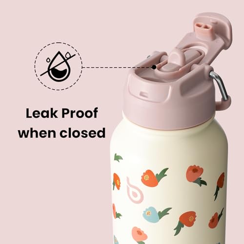 32oz Insulated Water Bottle with Pill Box
