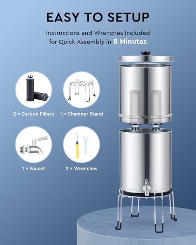 Gravity Fed Water Filter System (115 Count)