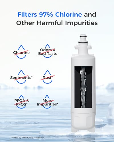 ADQ36006101 Replacement for LG® LT700P® Water Filter (4 Count)