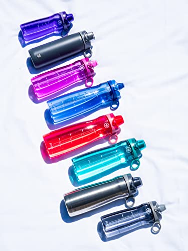 BPA Free Tritan Plastic Water Bottle with Chug Lid