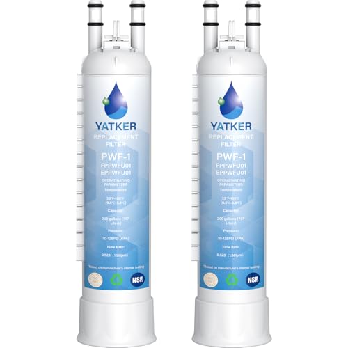 FPPWFU01 Water Filter Replacement 2 Packs