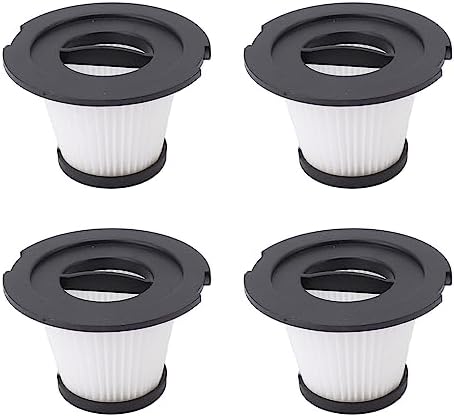 Vacuum Replacement Filter, 4pcs Vacuum Cleaner Replacement Filters Washable Vacuum Filter Detachable Filter Accessory for MooSoo K17 INSE N6S - AquaVibe