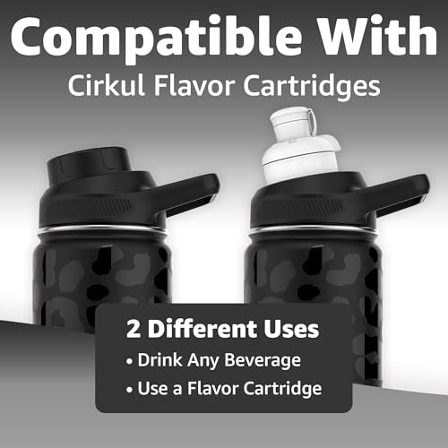 Water Bottle Compatible With Popular Flavor Cartridges