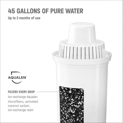 12 Cup Opal Water Filter Pitcher with 1 x B15 Filter