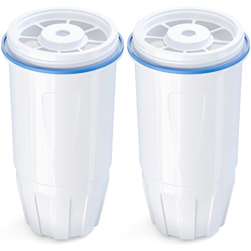 Upgraded Water Filter Replacement Fit for Zero Pitcher and Dispenser ZR (2 Count)