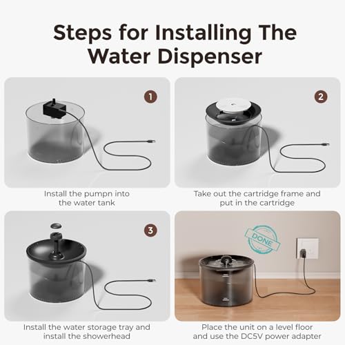 Automatic Cat Feeder 5G WiFi and Water Dispenser