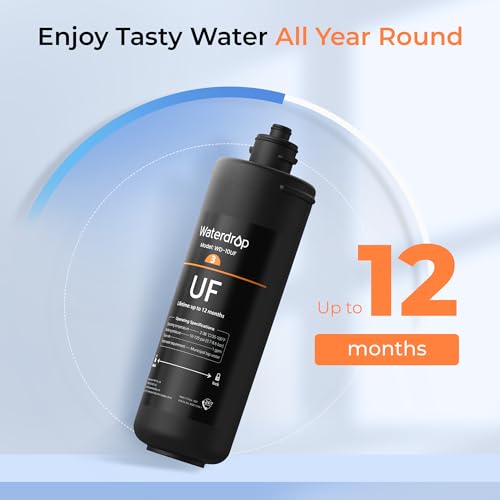 WD 10UF Water Filter Replacement for Waterdrop TSA
