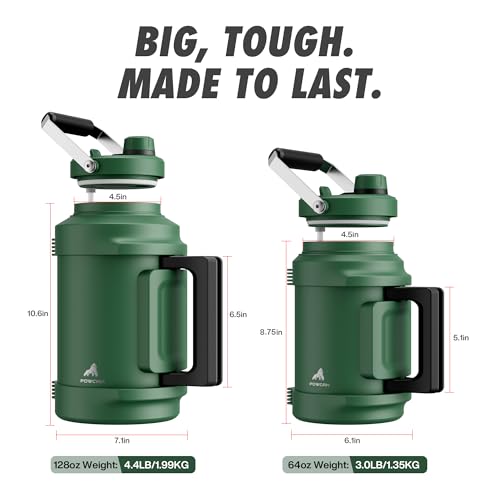64oz Insulated Water Bottle for Outdoors