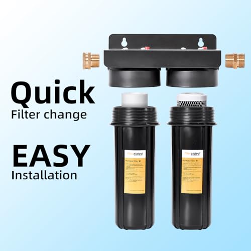 RV Dual Water Filter System with 3
