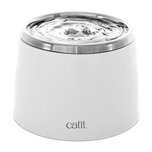 Fresh & Clear Stainless Steel Cat Water Fountain
