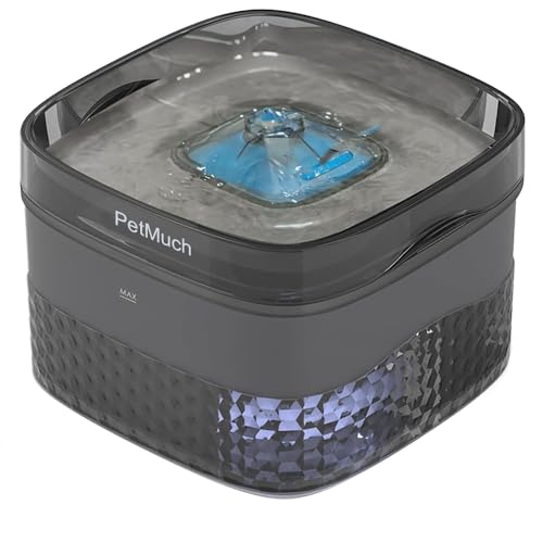 2.4Gal 9L Pet Water Fountains for Medium and Large Dogs and Multiple Cats Large Capacity Automatic