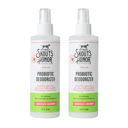 Probiotic Dog Deodorizing Spray (2 Count)