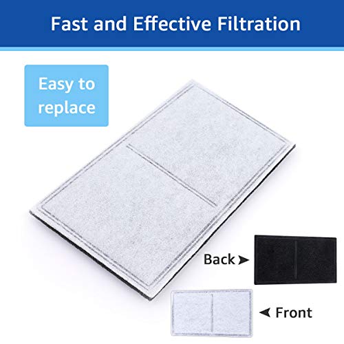 12PCS Cat Water Filter Compatible with PetSafe Drinkwell Platinum (12 Count)