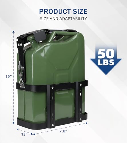 5 Gallon Jerry Gas Can Mount