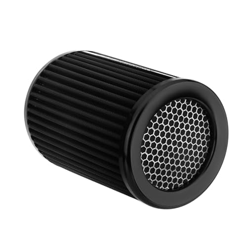 Black 3 3.5 4 inch Universal Cold Air Intake Filter 76mm 89mm 101mm