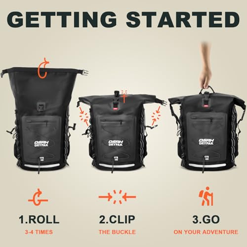 Waterproof Backpack Dry Bag 25L