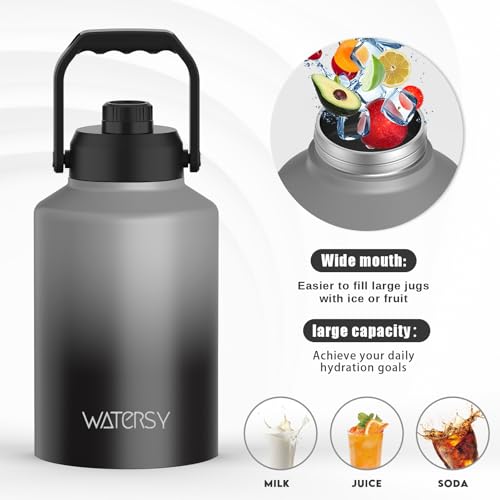 1 Gallon Water Bottle Insulated