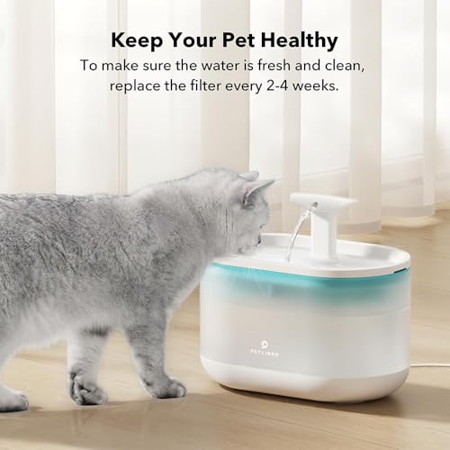 8 Packs Replacement Filters for Capsule Cat Water Fountain PLWF002 (8 Count)
