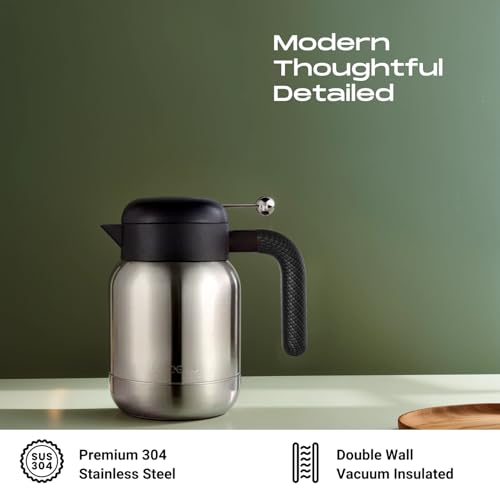 Aura Thermal Coffee Carafe Tea Pot for Keeping Hot & Iced Cold