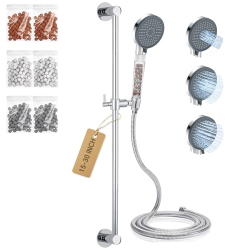 Filtered Handheld Showerhead with 30